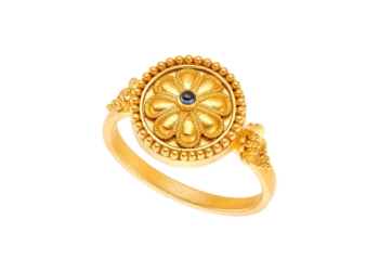 GOLD K22 SAPPHIRE